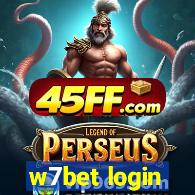 w7bet login